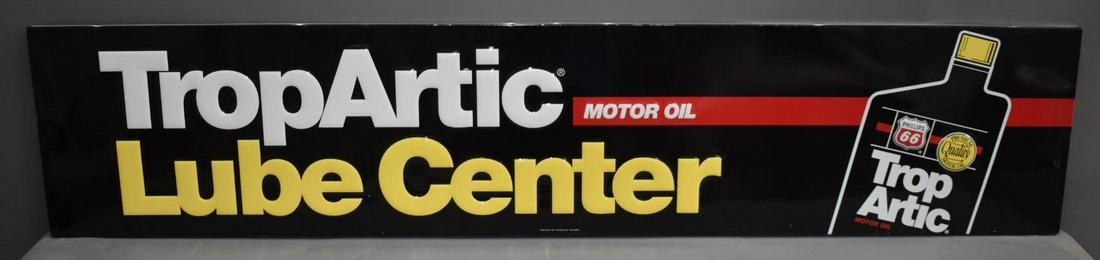 Phillips 66 Trop Artic Lube Center Metal Sign (1 of 3)