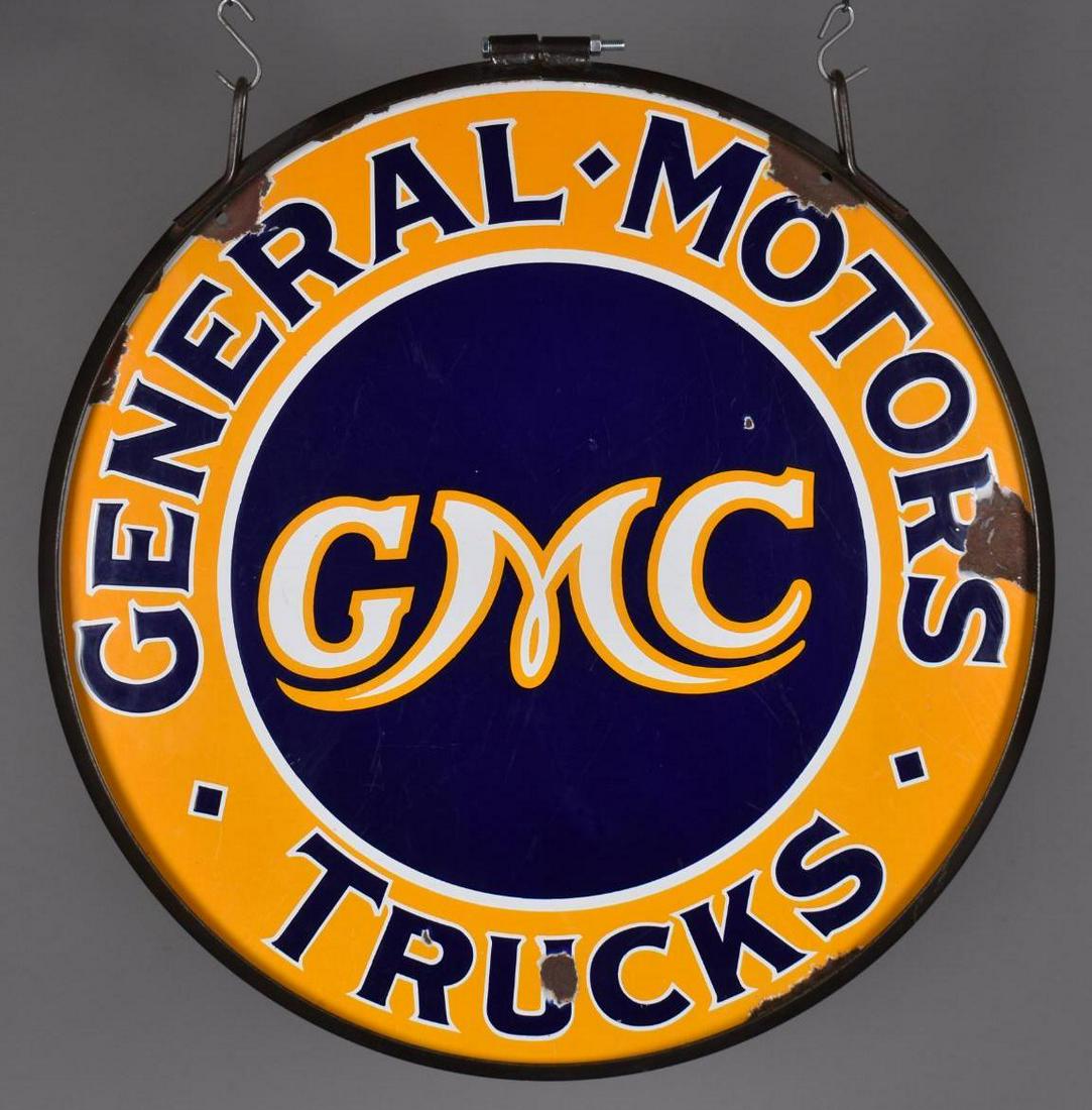 General Motor GMC Trucks Porcelain Sign (TAC) (1 of 5)