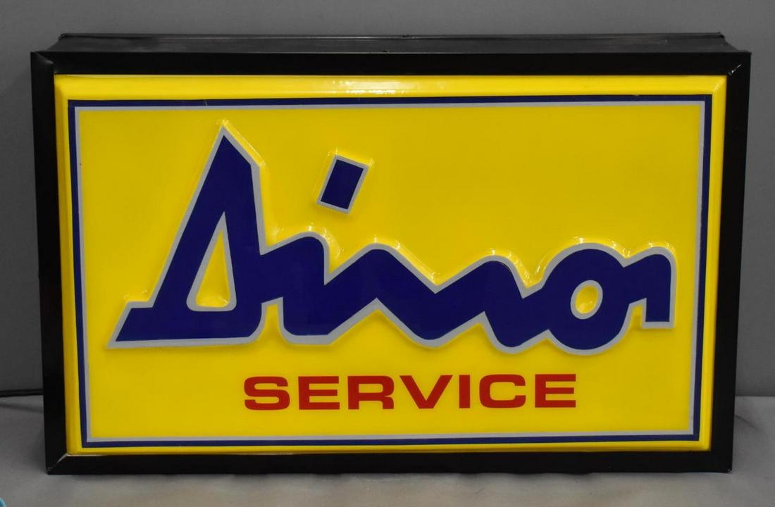 Dino Service Plastic Sign (1 of 4)