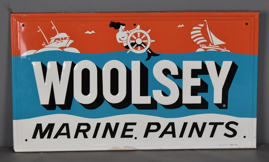 Woolsey Marine Paints Metal Sign (TAC) (1 of 5)