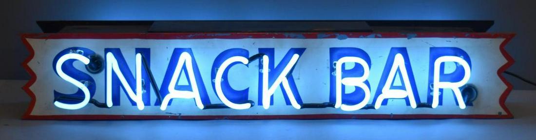 Original Snack Bar Metal Neon Sign (TAC) (1 of 10)