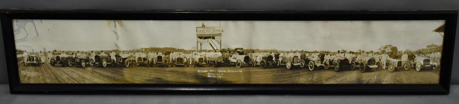 1924 National Motor Racing Association Pottstown Pa. Yard Long Photograph (1 of 6)