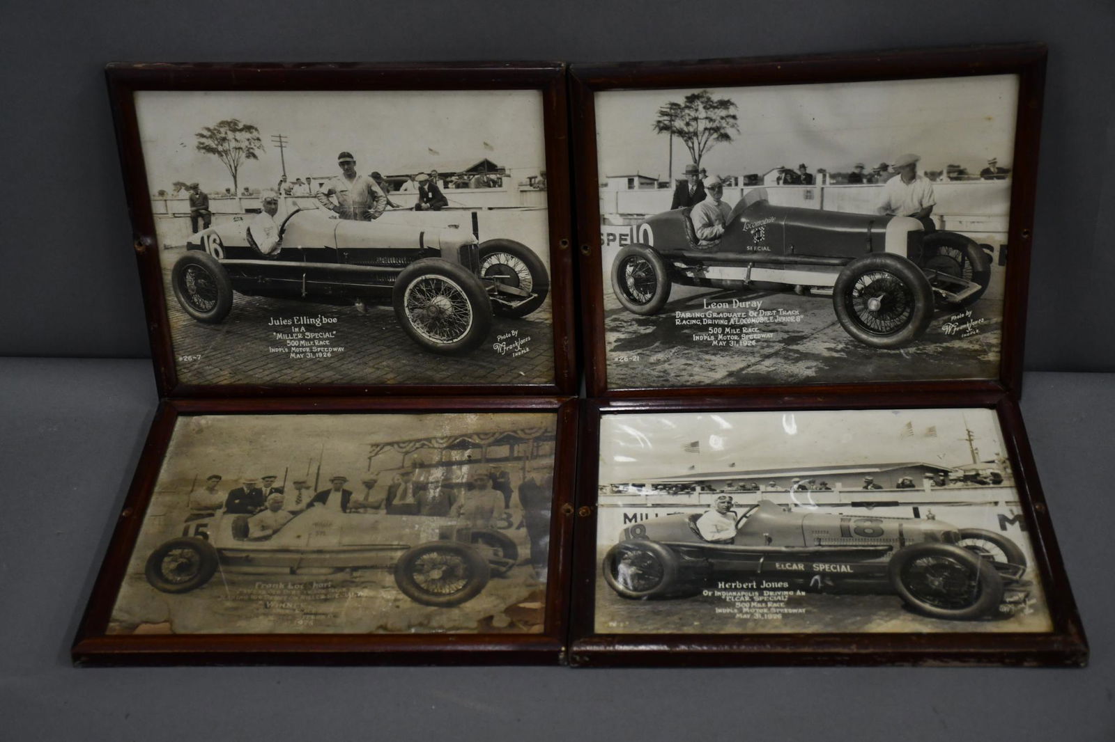 4-1926 Indy 500 Driver & Car Photos by Frank Jones (1 of 5)