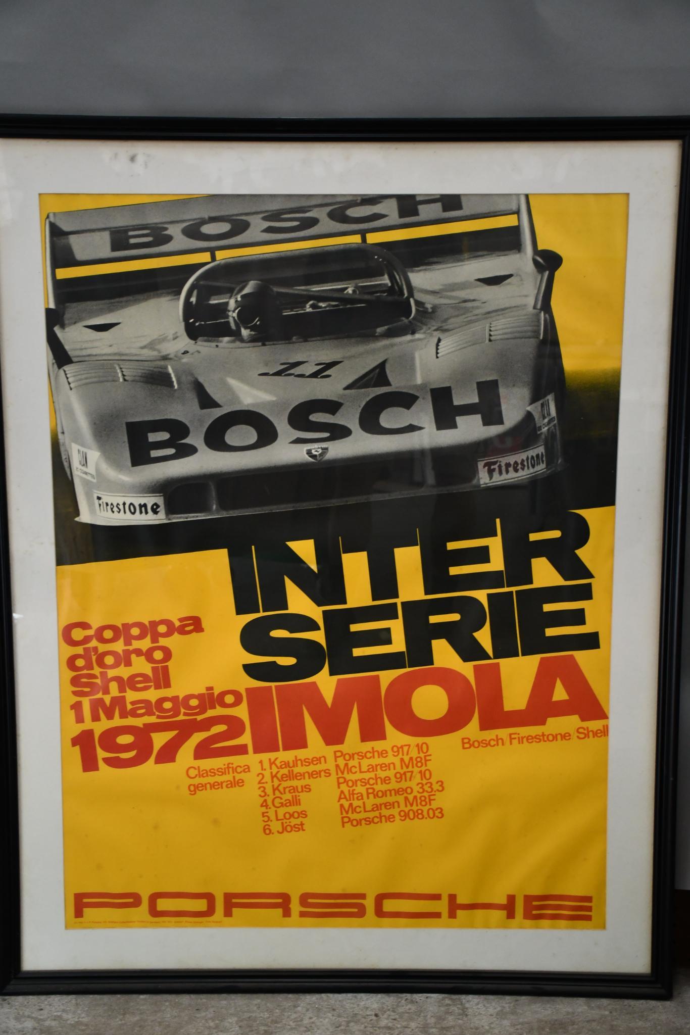 1972 Porsche Inter Serie Imola Poster (1 of 4)