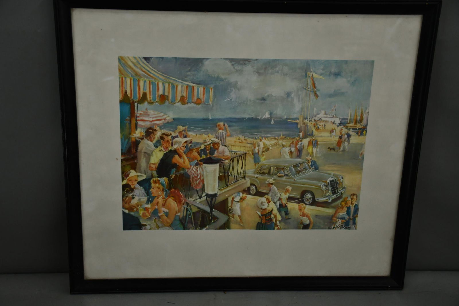 1950's Mercedes Benz Showroom Poster (1 of 2)