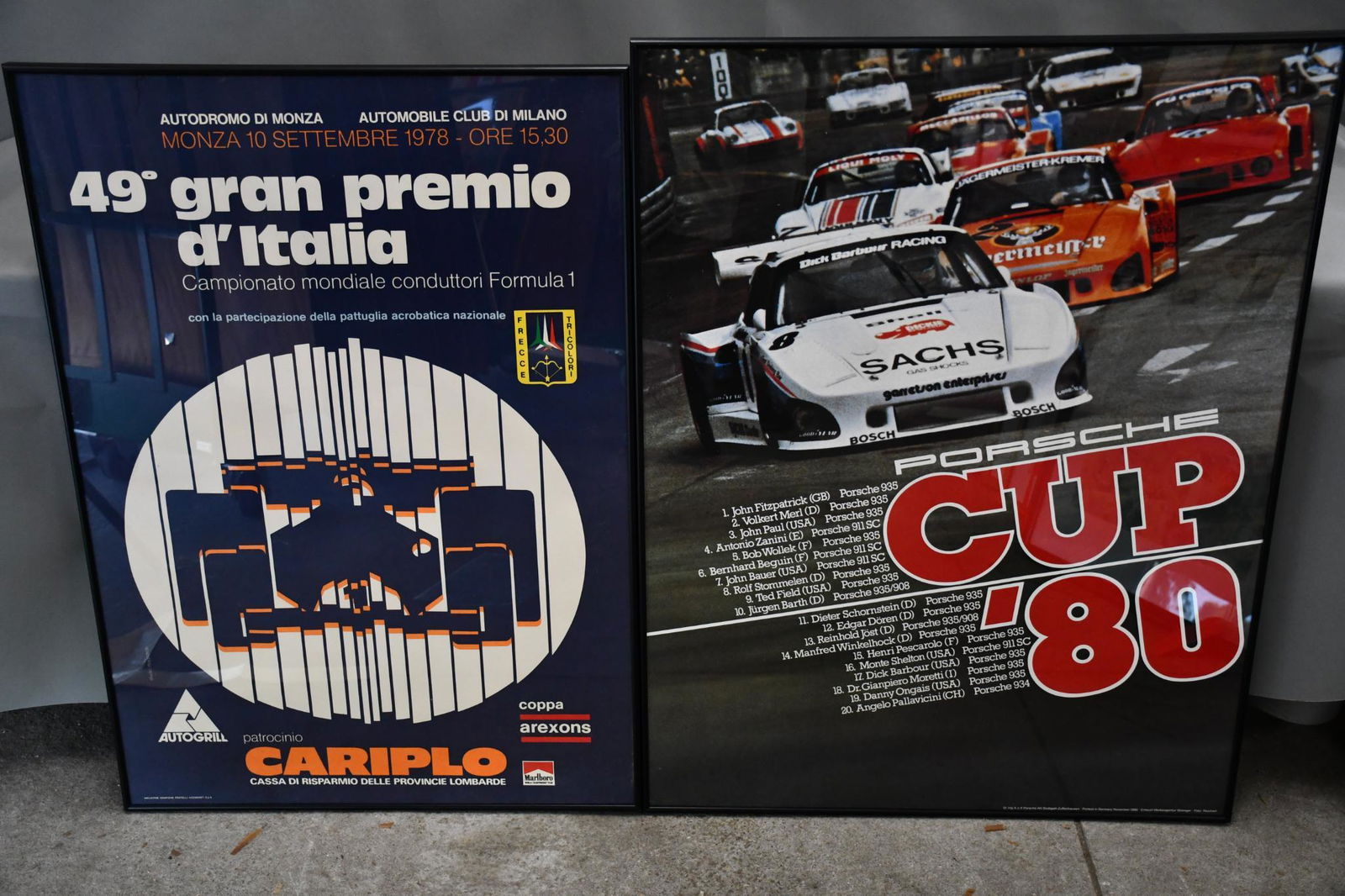 Porsche & Other Race Poster (1 of 3)