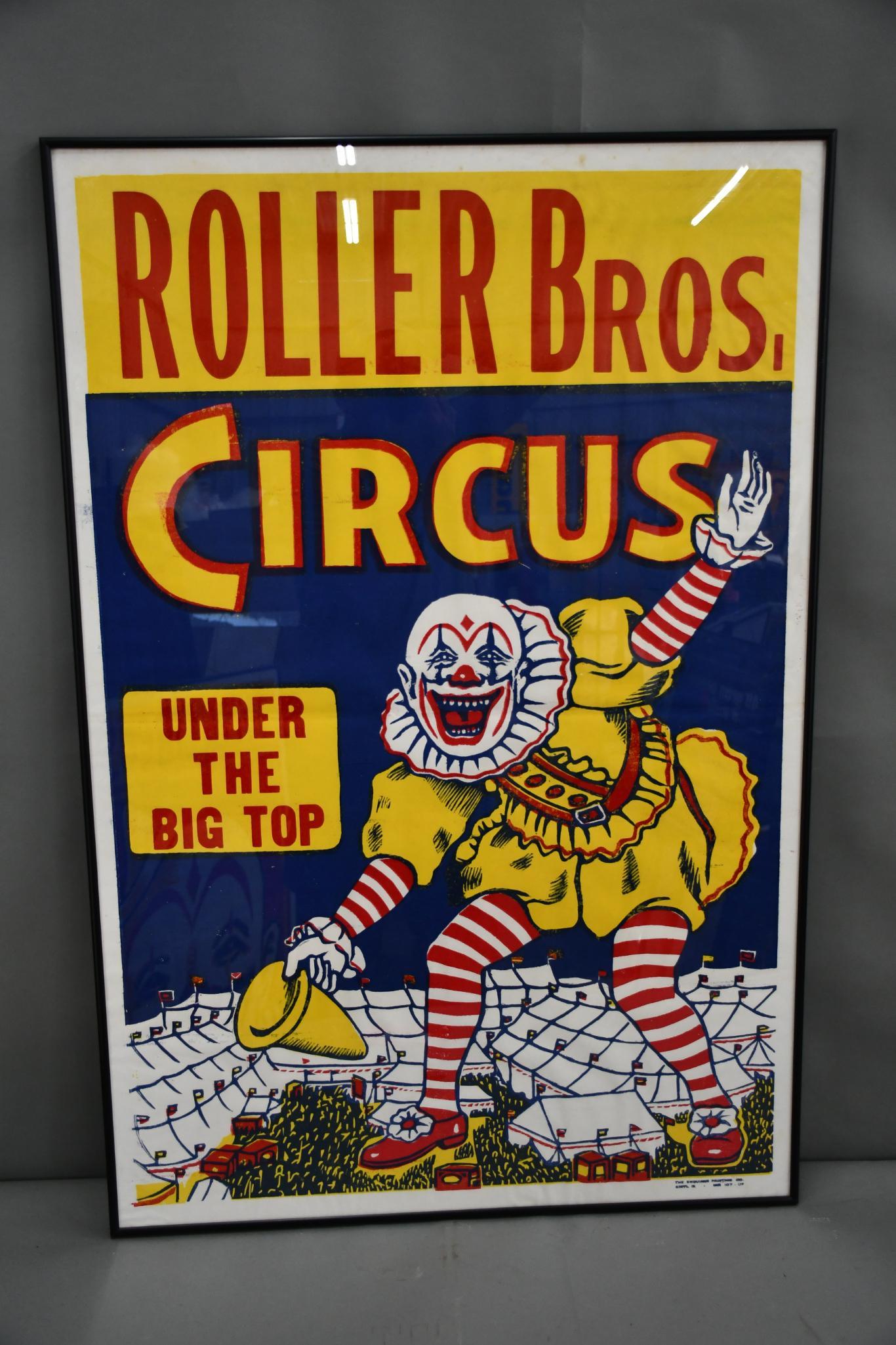 Roller Bros Circus Poster (1 of 5)