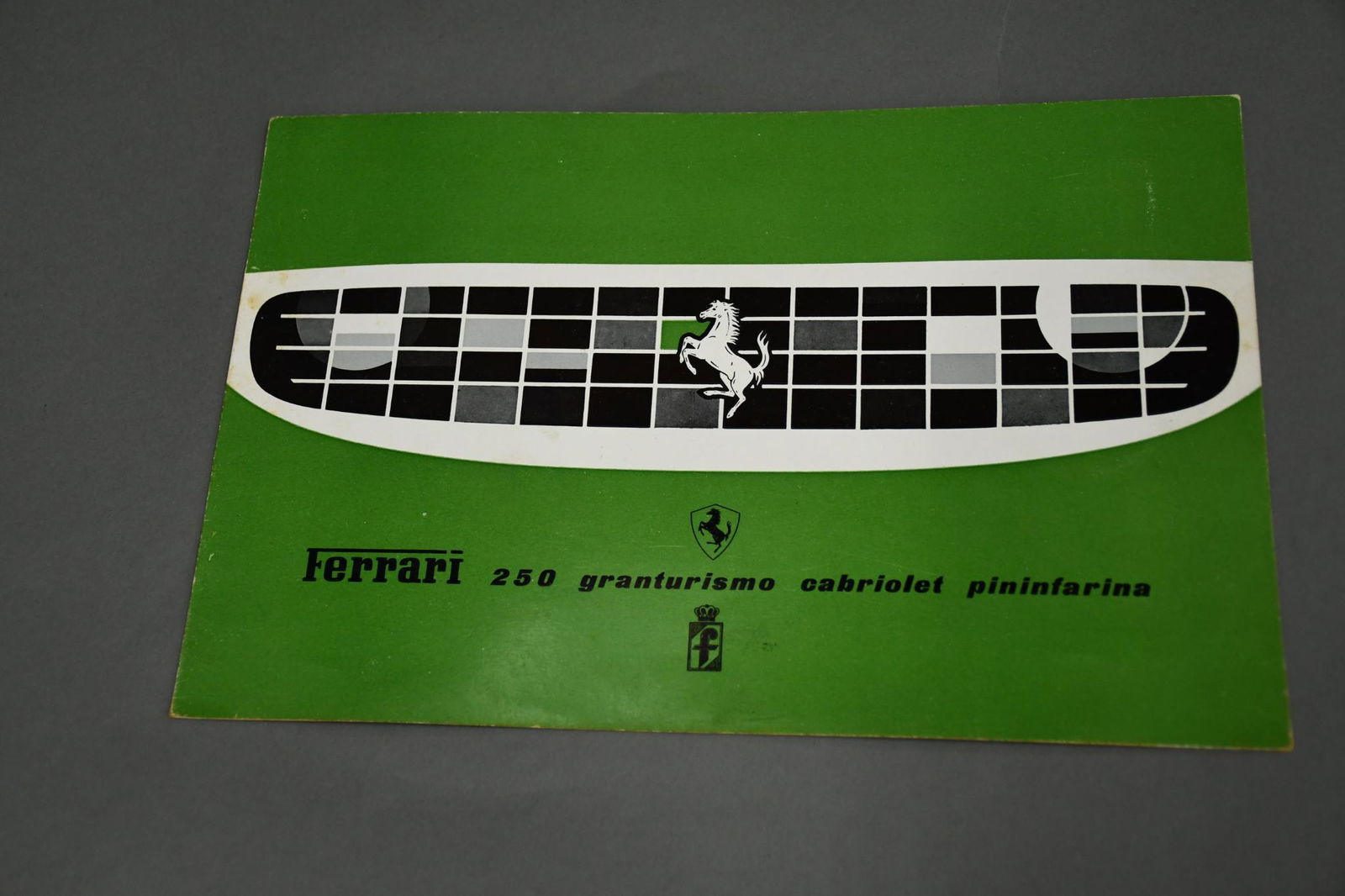 Ferrari 250 Granturismo Coupe Pininfarina Sales Literature (1 of 3)