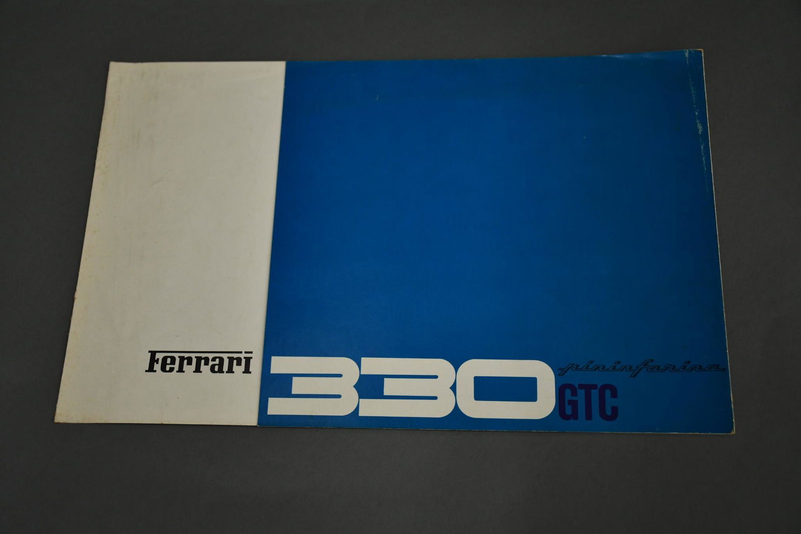 Ferrari 330 GTC Tri-Fold Sales Literature (1 of 4)
