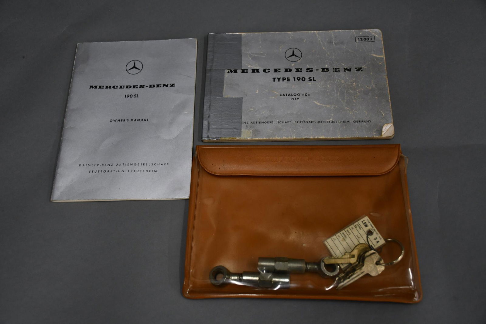 1959 Mercedes Benz 190 SL Owner Set (1 of 4)