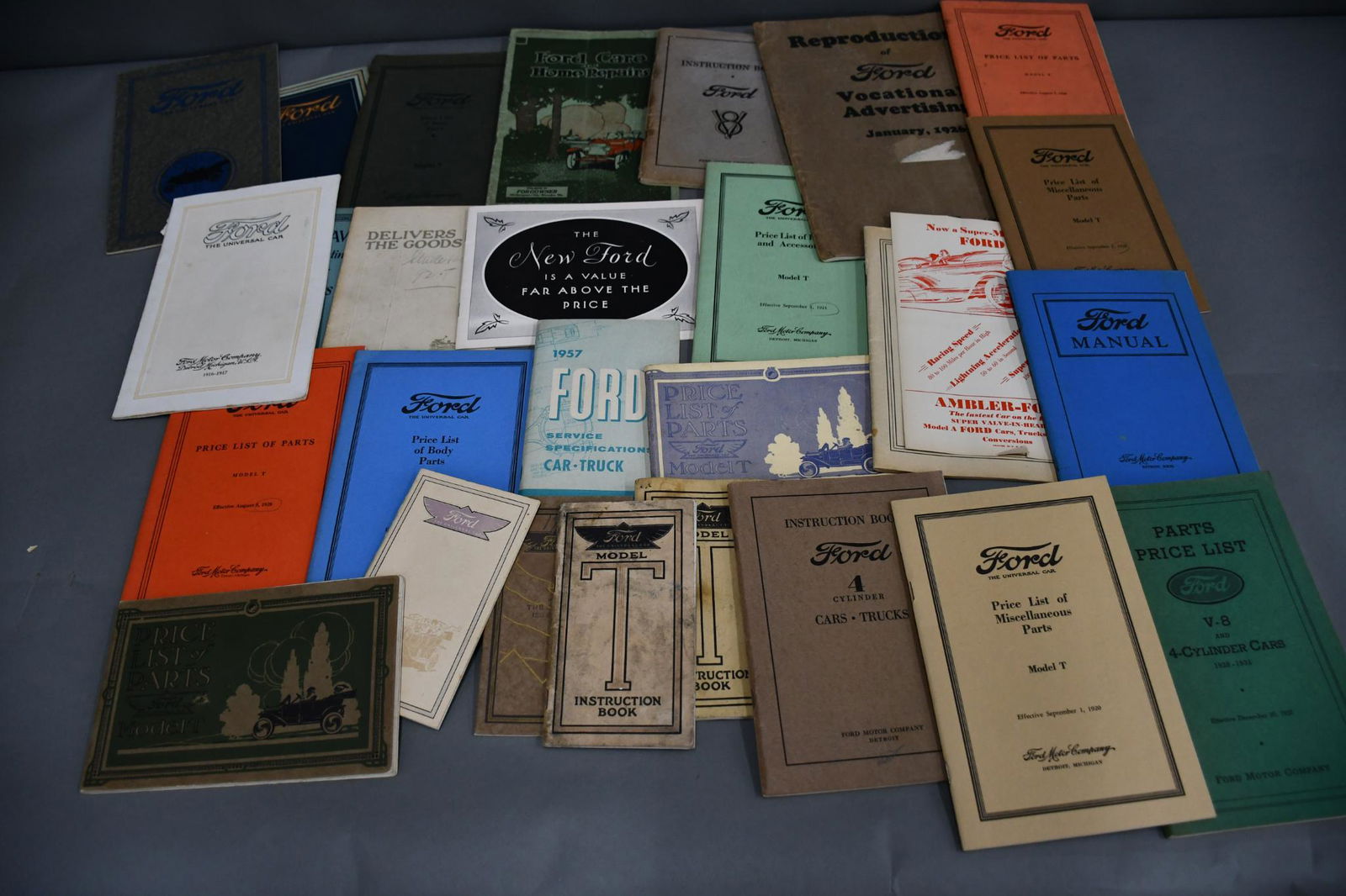 Large Box Lot of Ford Literature, Instruction Books and more (1 of 7)