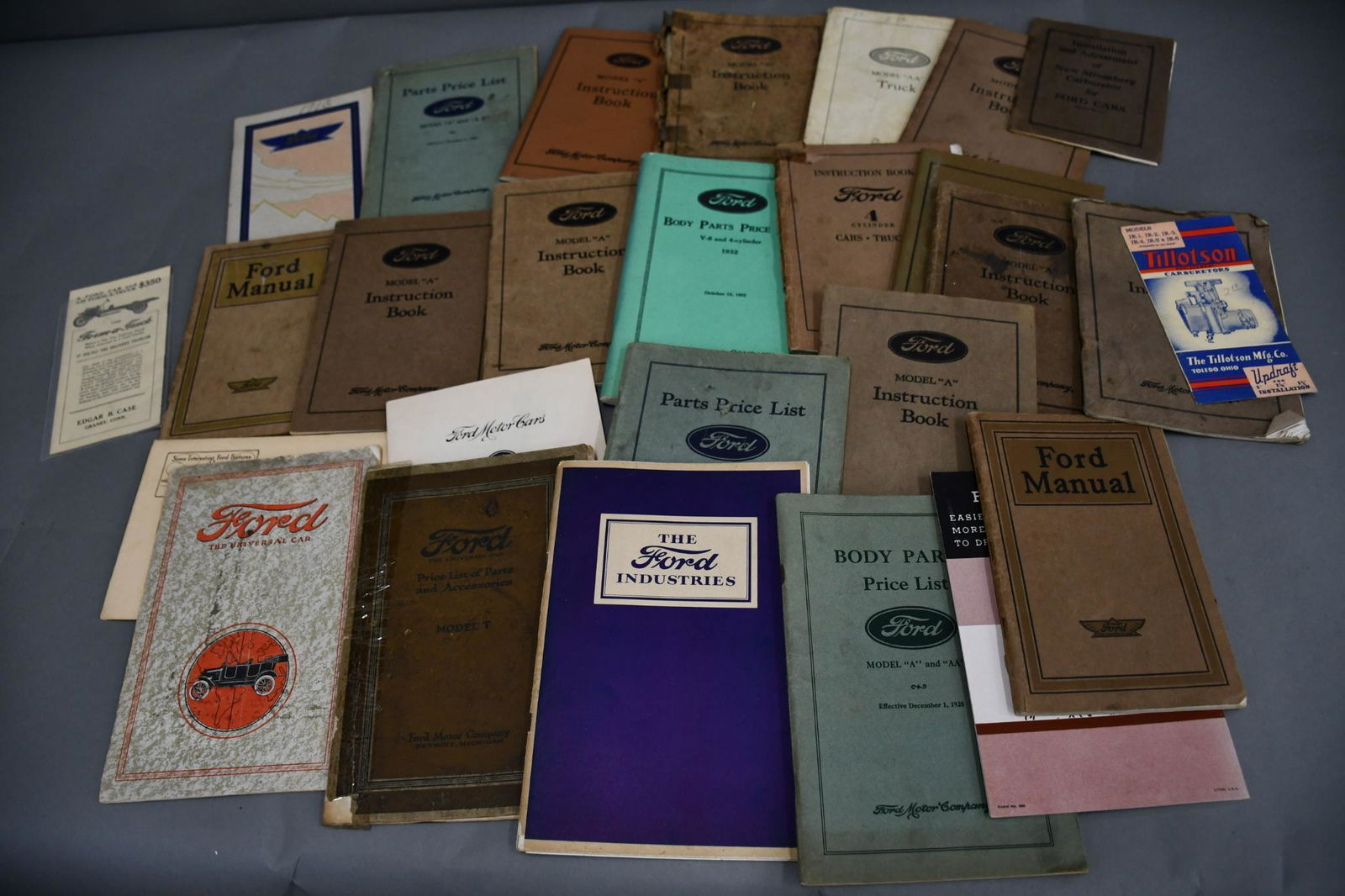 Large Box Lot of Ford Literature, Instruction Books and more (1 of 5)