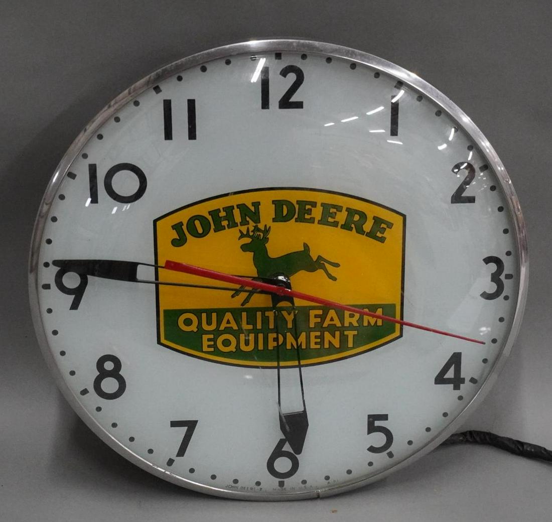 John Deere (4-Legged) Lighted Clock (1 of 4)