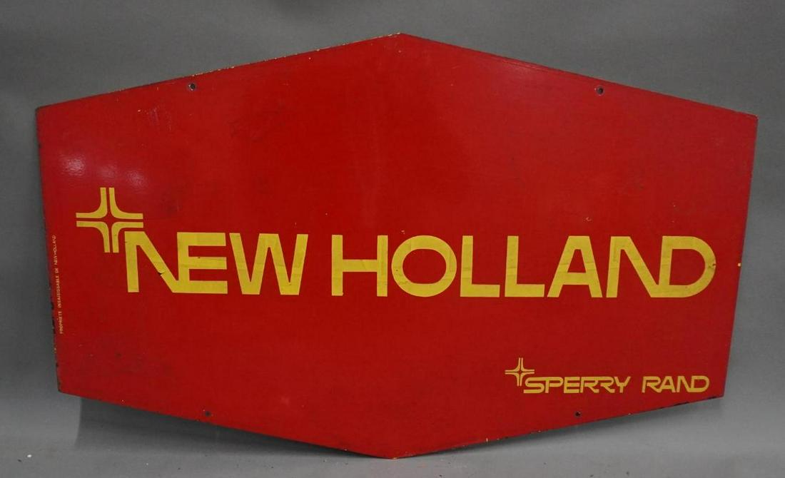Sperry New Holland Metal Sign (3197) on Dec 10, 2022 Matthews
