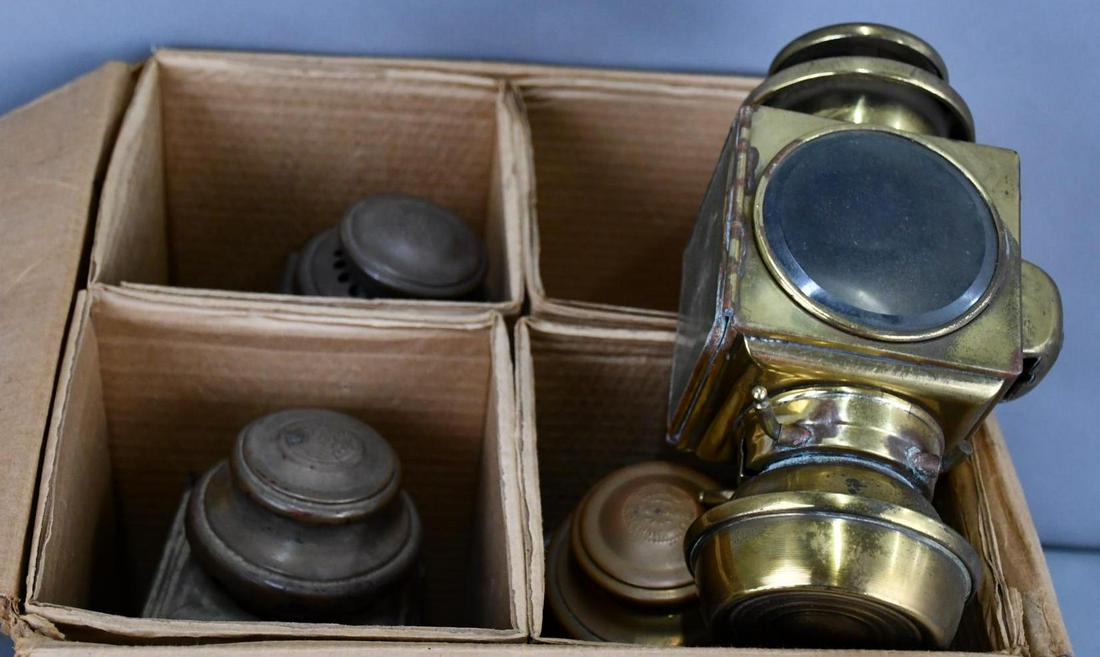 4-E&J Brass Oil Buggy/Auto Lanterns (1 of 4)