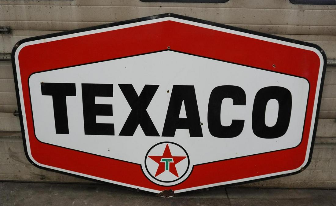 Texaco (new logo) Porcelain Identification Sign (TAC) (1 of 8)