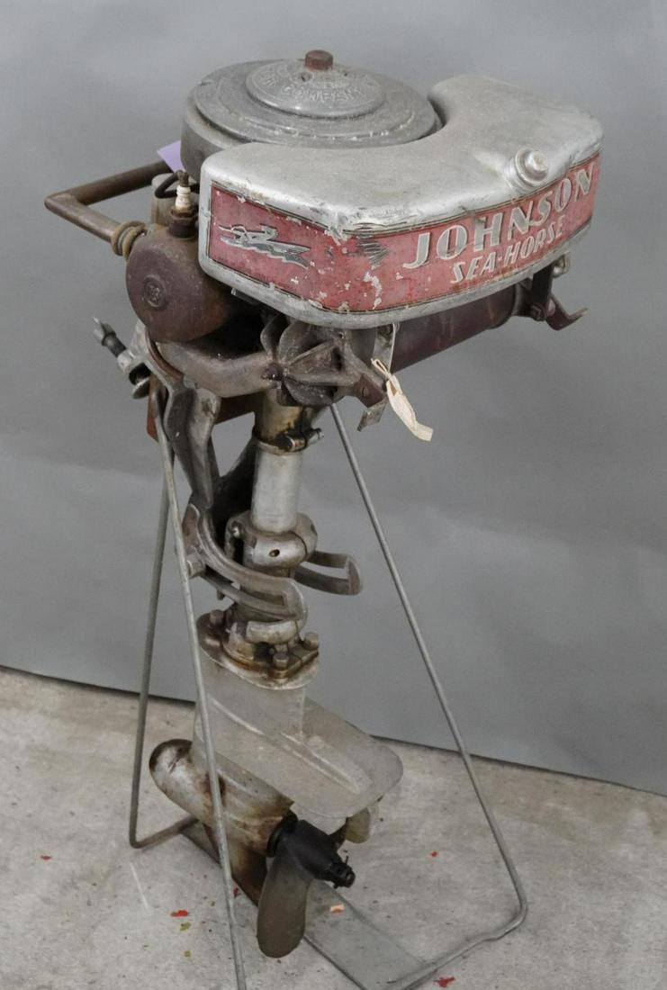 Johnson Model F-30 Twin-Cylinder Outboard Motor (1 of 8)