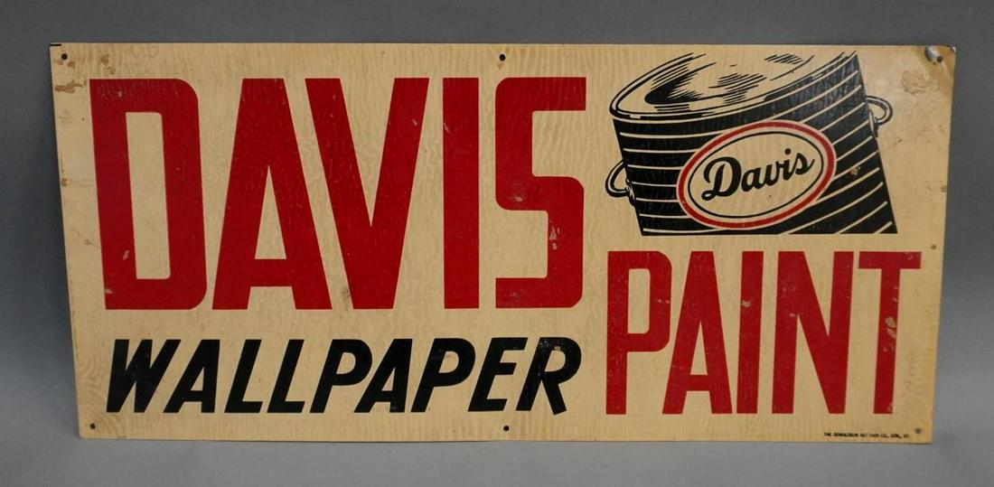 Davis Wallpaper Paint Metal Sign (1 of 4)