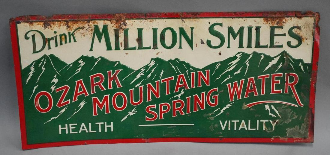 Ozark Mountain Spring Water Metal Sign (1 of 4)