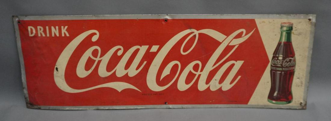 Coca-Cola Sign w/ Bottle Graphic (1 of 3)