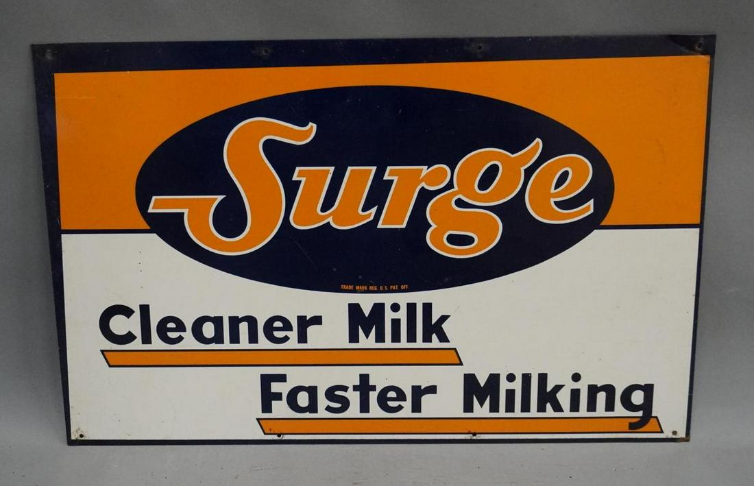 Surge Milking Equipment Metal Sign (1 of 4)