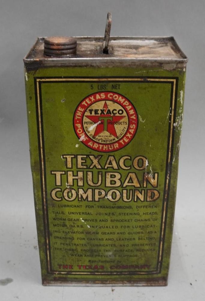 Texaco Thuban Compound 1 Gallon Metal Can (1 of 6)