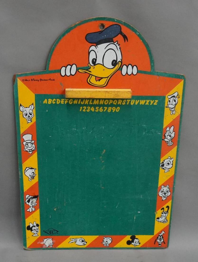 Donald Duck Masonite Chalkboard: rate 7.5, 24" x 16", Single Sided Masonite Board, Cool Piece