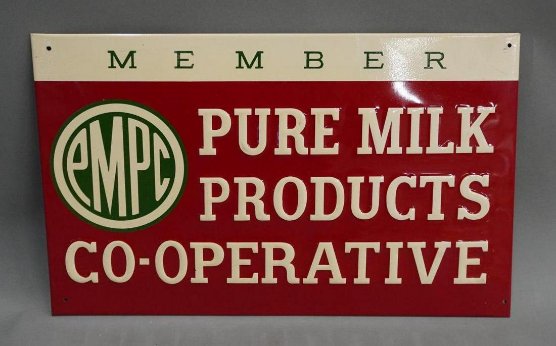 Pure Milk Products Metal Sign (1 of 4)