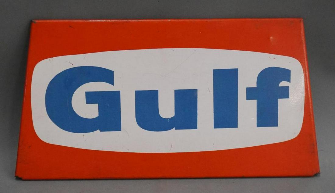 Gulf Oil Metal Sign (1 of 4)
