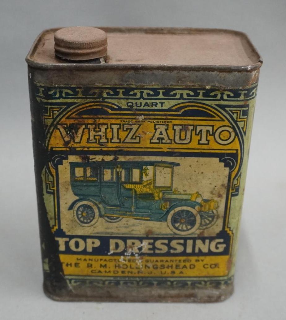 Early Whiz Auto Metal Can (1 of 5)