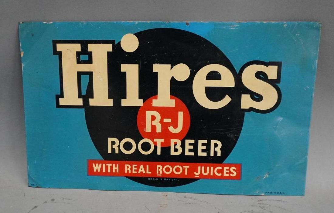 Hires Root Beer Metal Sign (1 of 2)