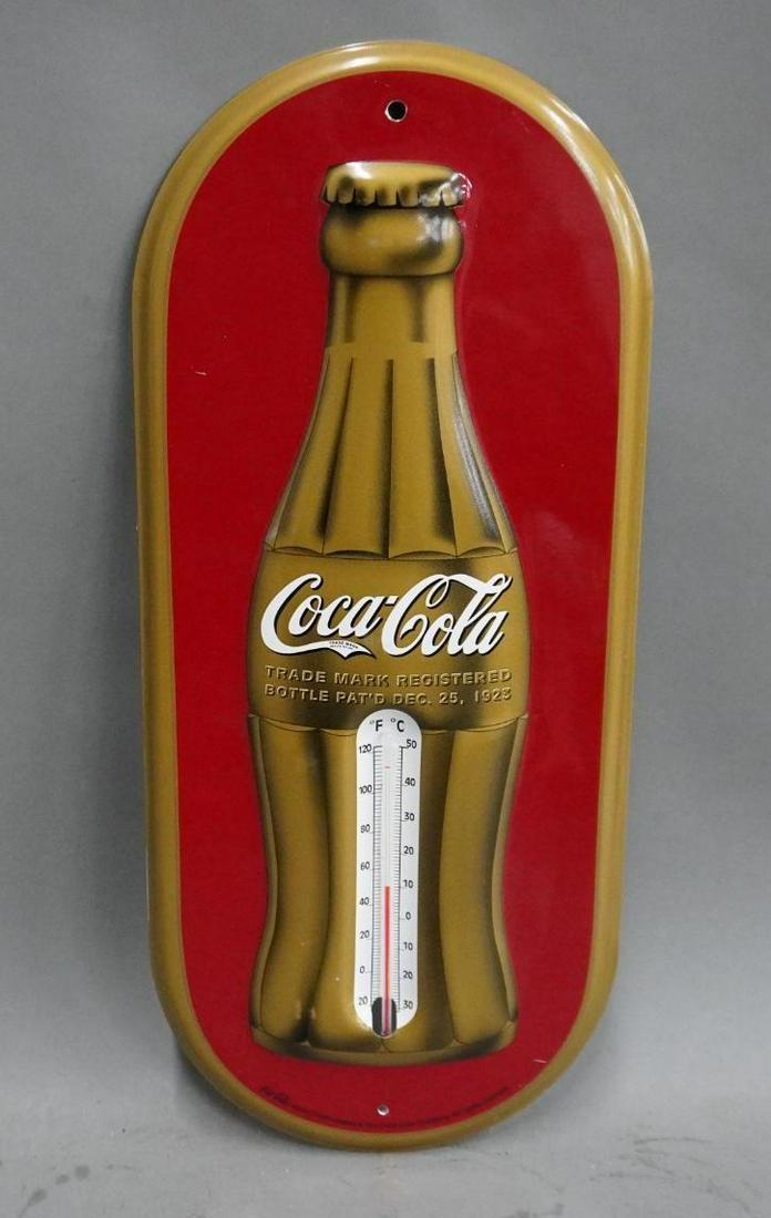 Coca - Cola Metal Thermometer (1 of 2)
