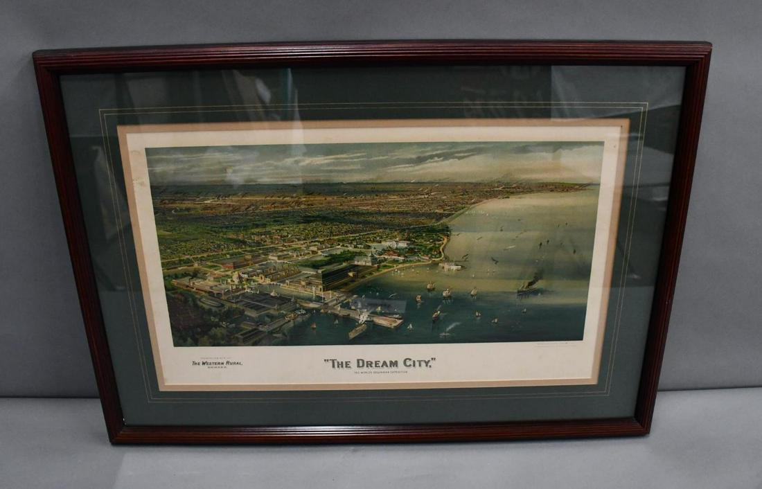 "The Dream City" The World's Columbia Exposition 1893 Print (1 of 5)