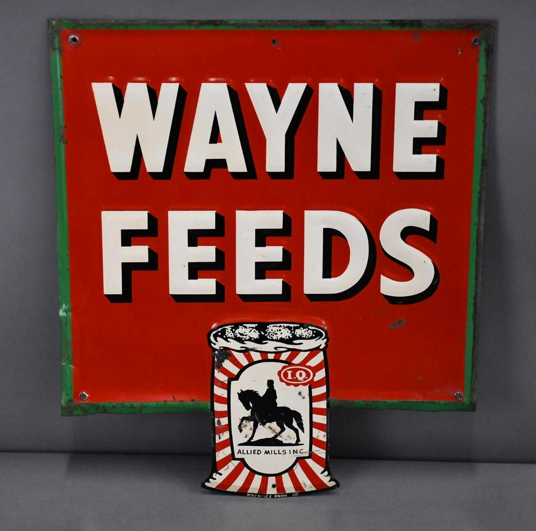 Wayne Feeds w/Logo Metal Sign (1 of 6)