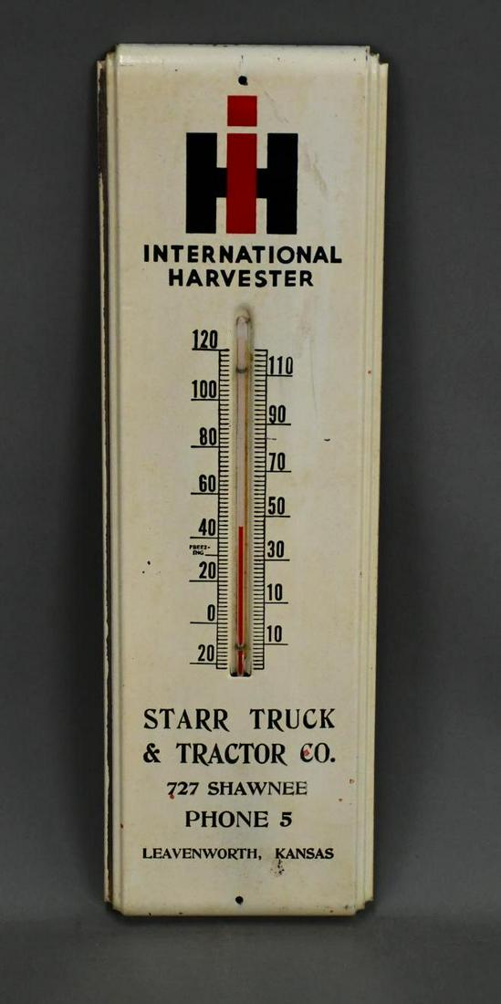 IH International Harvester Metal Thermometer (TAC) (1 of 4)