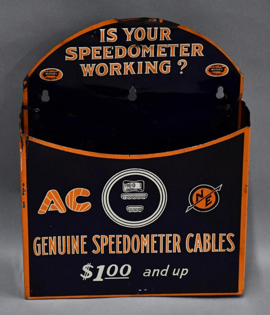 United Motors Service Speedometer Cable Metal Display (TAC) (1 of 3)