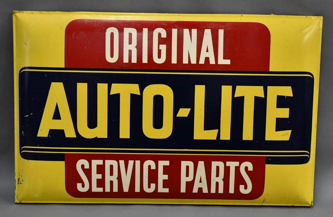 Auto-Lite Original Service Parts Metal Sign (TAC) (1 of 4)