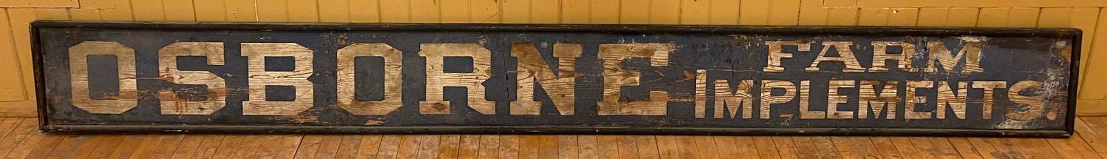 (Case) Osborne Farm Implements Smaltz Dealership Sign (TAC) (1 of 7)