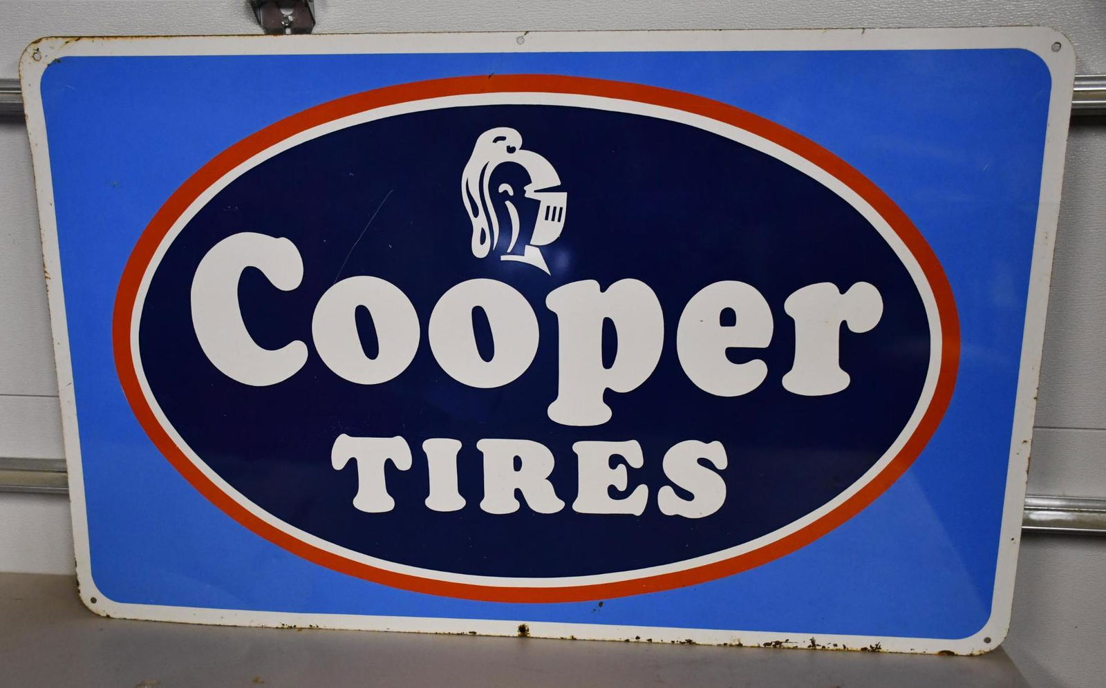 Cooper Tires w/Logo Metal Sign (TAC) (1 of 3)
