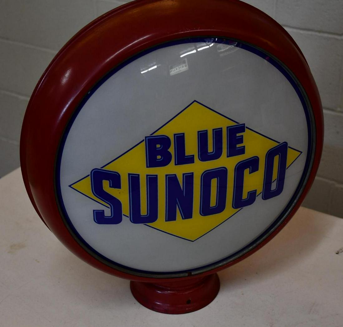 Blue Sunoco 15" Globe Lenses (1 of 4)