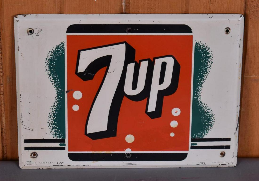 7up Metal Sign (1 of 2)