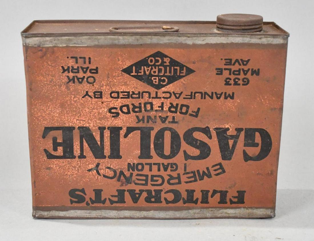 Flitcraft's Emergency Gasoline Tank for Fords Metal Can (1 of 7)