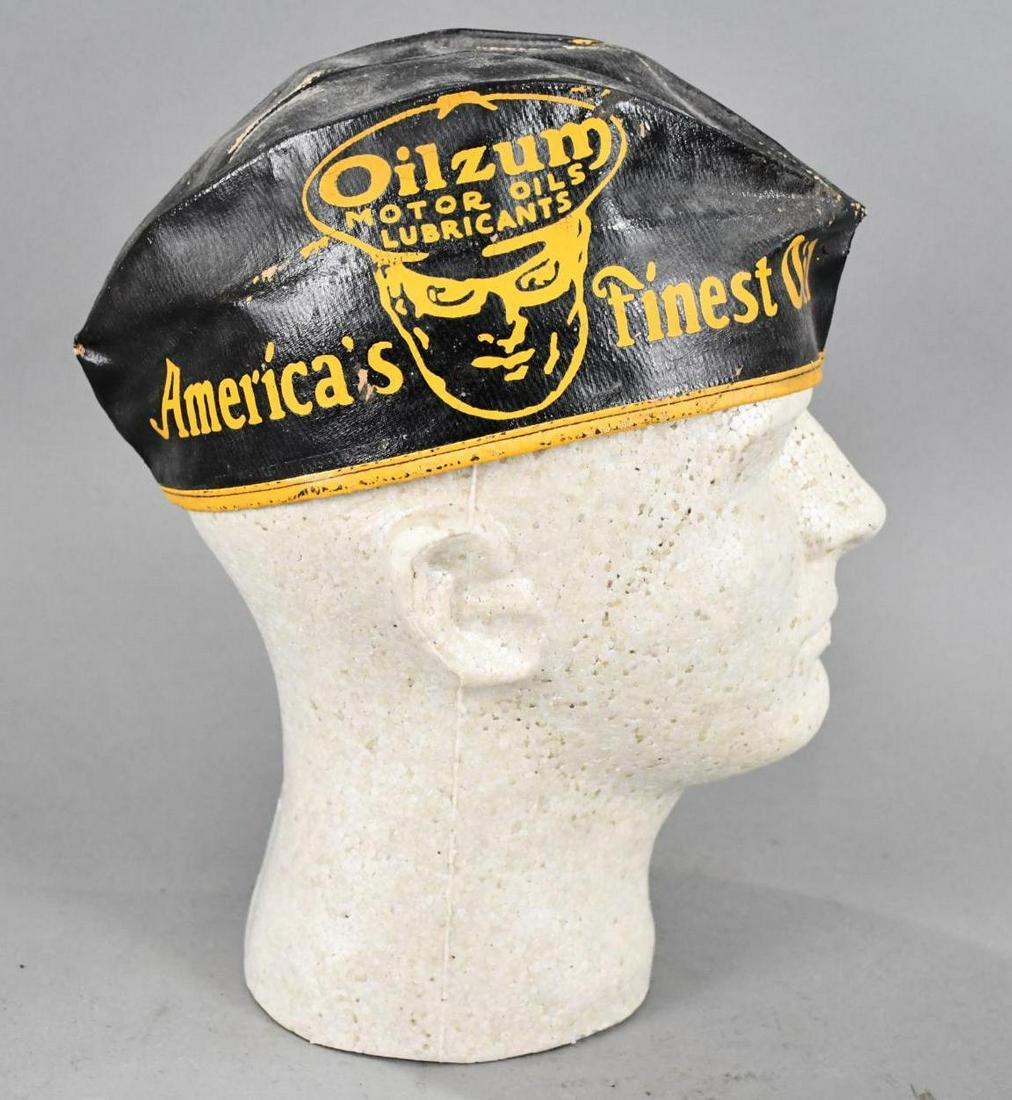 Oilzum w/Logo America's Finest Oil Service Station Attendant Hat (1 of 4)