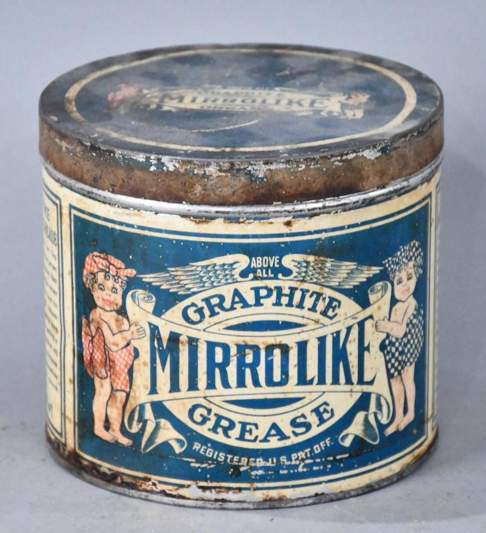 Mirrolink Graphite Grease Three Pound Round Metal Can (1 of 3)