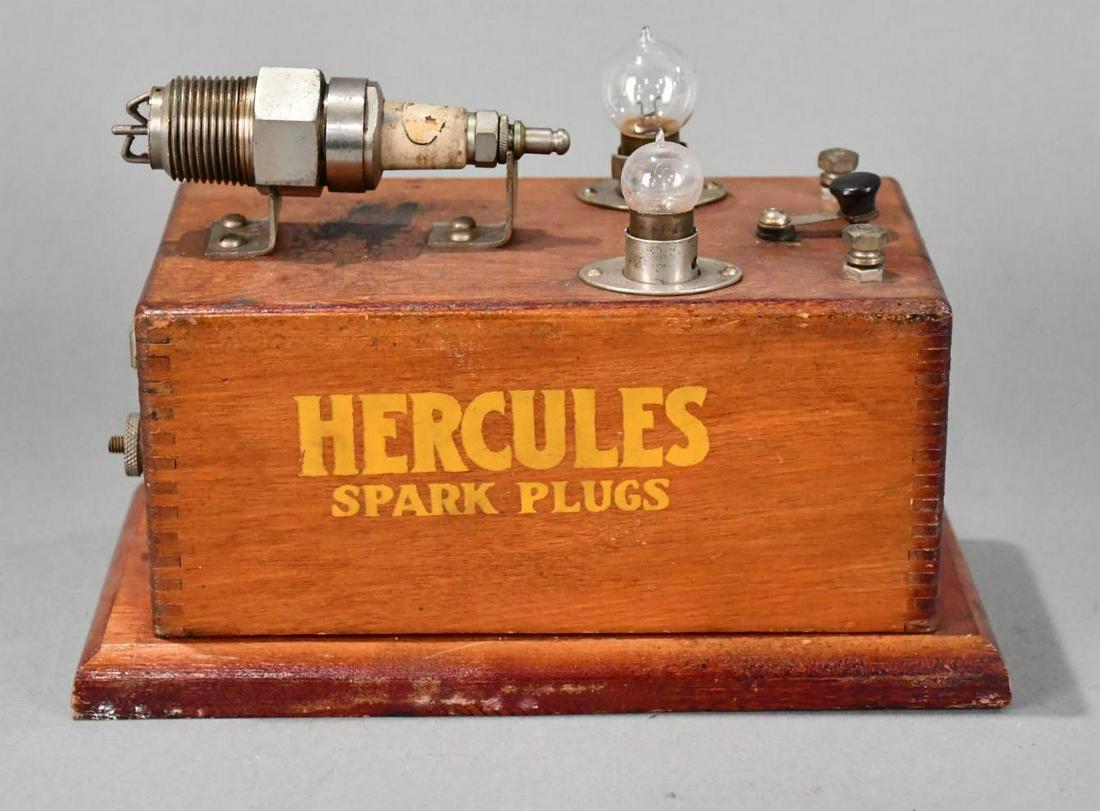 Hercules Spark Plug Counter-Top Point of Sale Display/Tester (1 of 10)
