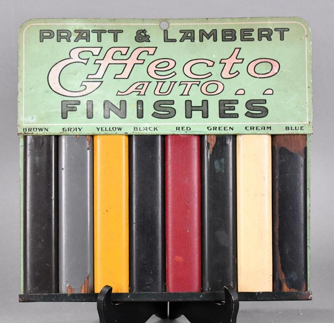 Pratt & Lambert Effecto Auto Finishes Metal Sign (TAC) (1 of 6)