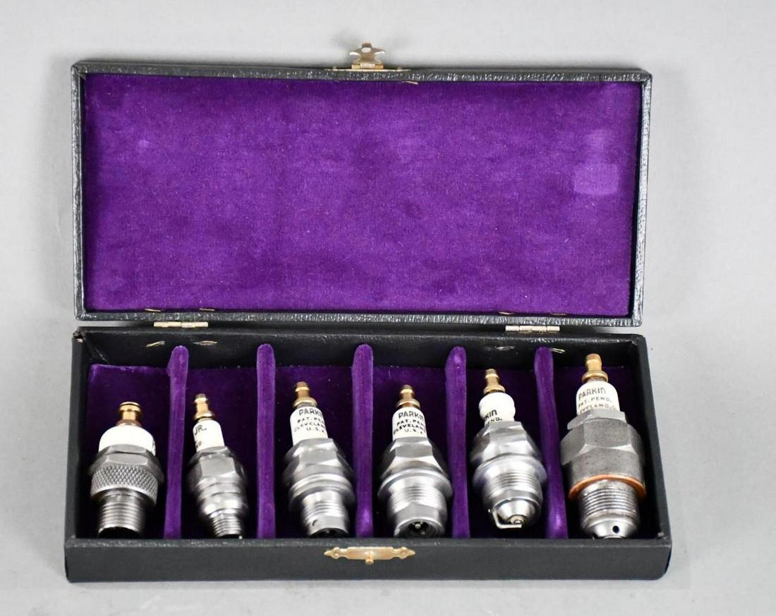 Parkin Spark Plugs in Display Case (1 of 3)