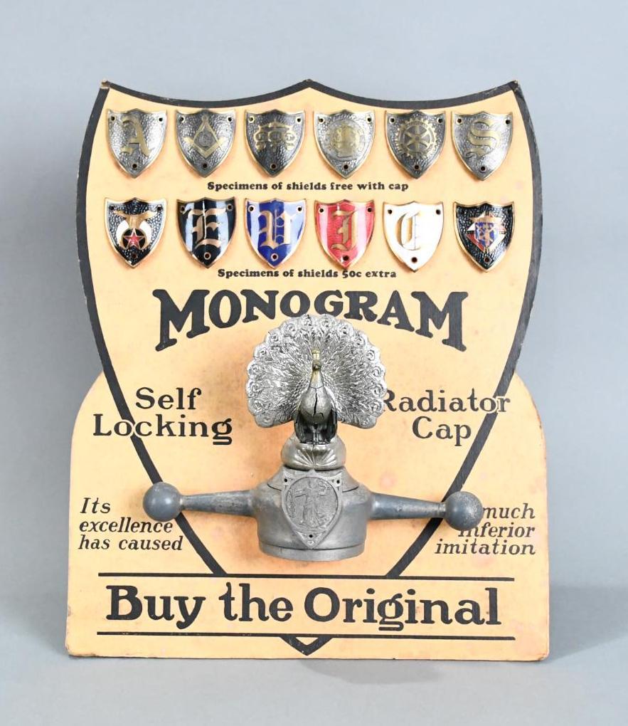 Monogram "The Self Locking Radiator Car" Counter-Top Display (TAC) (1 of 8)