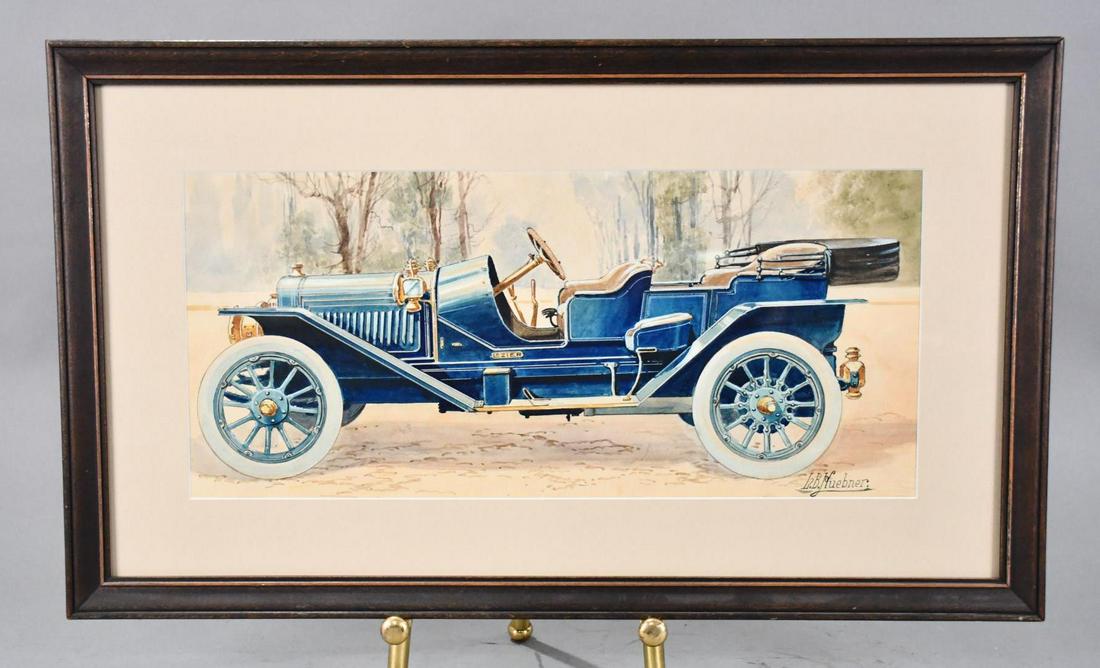 Original Artwork for Lozier Motor Car Company by L.B. Huebner (1 of 5)
