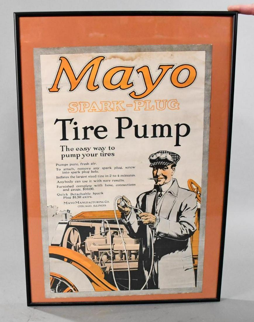 Mayo Spark-Plug Tire Pump Paper Poster (1 of 5)